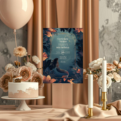 Enchanting Mermaid Birthday Invitation – Fantasy Party