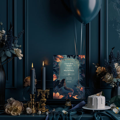 Enchanting Mermaid Birthday Invitation – Fantasy Party